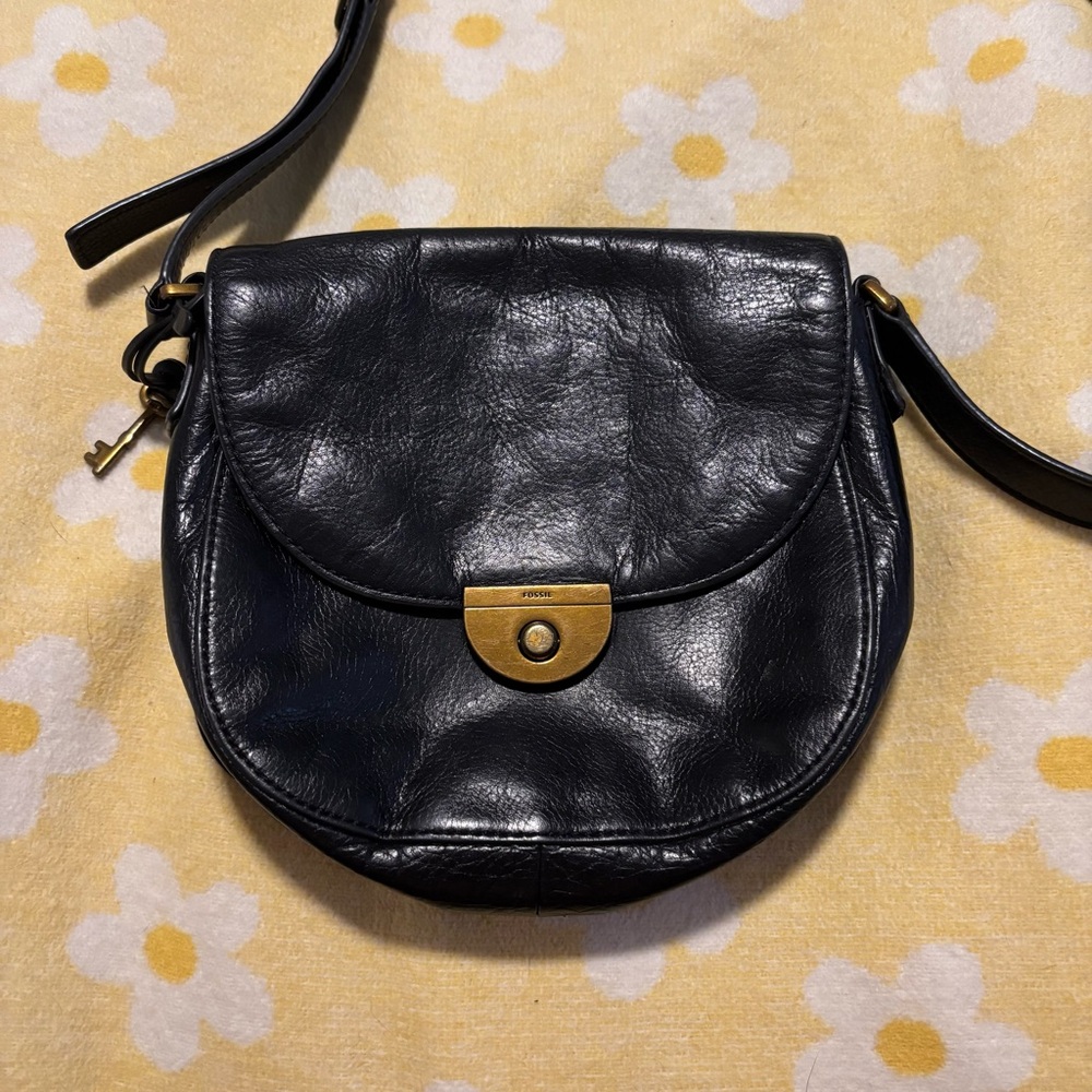 Fossil Leather Crossbody Purse